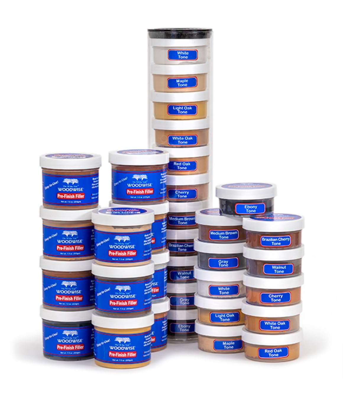 Woodwise Pre-Finished Wood Filler 3.oz (White Tone)