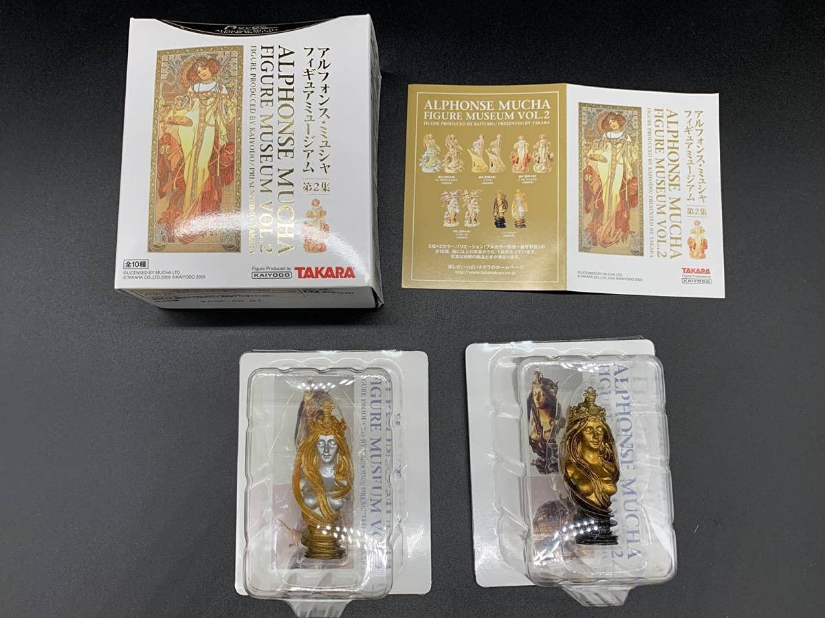 Amazon | 海洋堂アルフォンス・ミュシャ フィギュアミュージアム第2集 