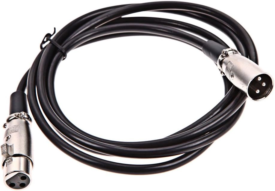 ZINGYOU Condenser Microphone XLR Cable, 6 FT XLR Male to XLR Female