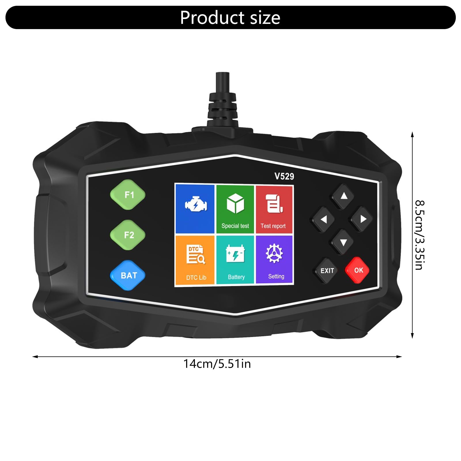 Scanner diagnostico del motore del rilevatore guasti del veicolo per monitoraggio della Supporto diagnostico multilingue Monitoraggio della in reale