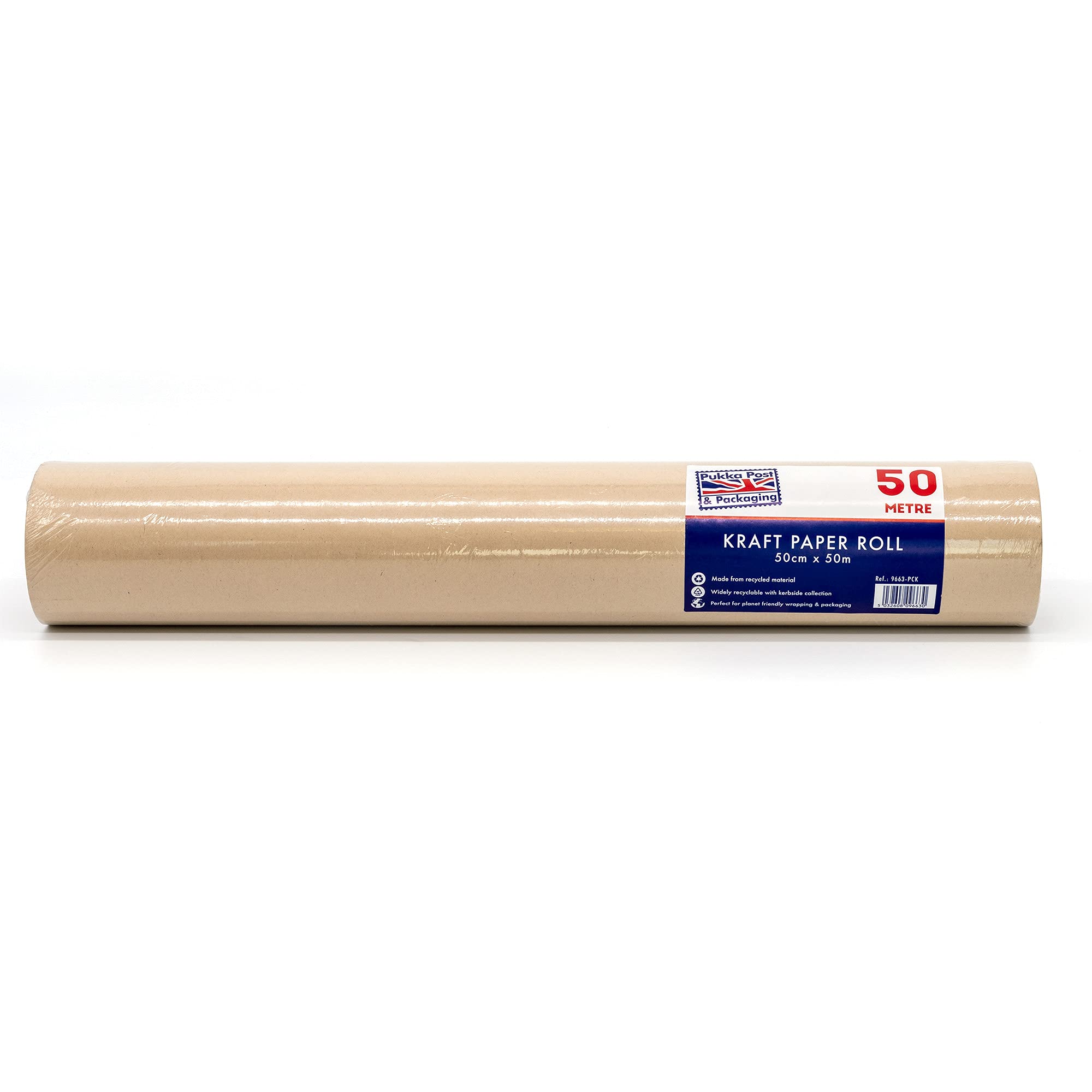 Pukka Kraftpapier-Rolle, 50 m x 50 cm