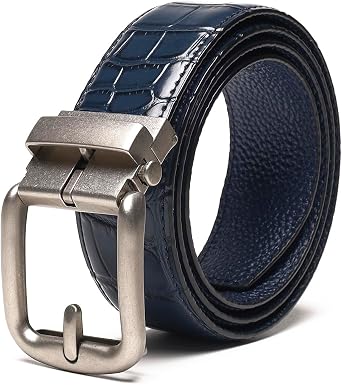 Fabio Valenti Mens Belt Ratchet Dress Genuine Leather Belt,Trim to Fit