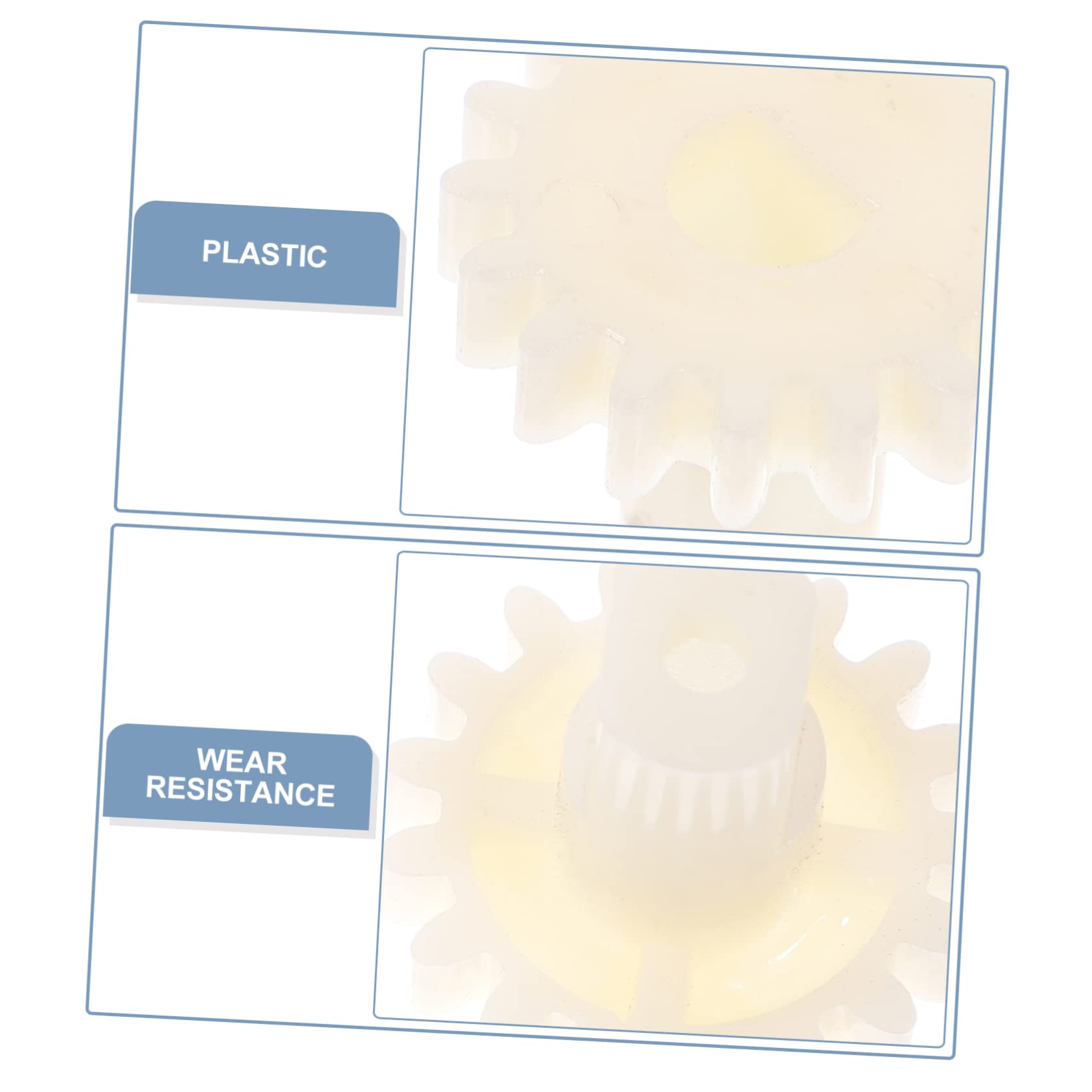 VANZACK 50stücke Incubator Gears Reversible Getriebe Für Eierbrüter Energieeffizient Und Leise Für Hühner Enten Und Andere Vögel Einfache Installation Und Langlebige