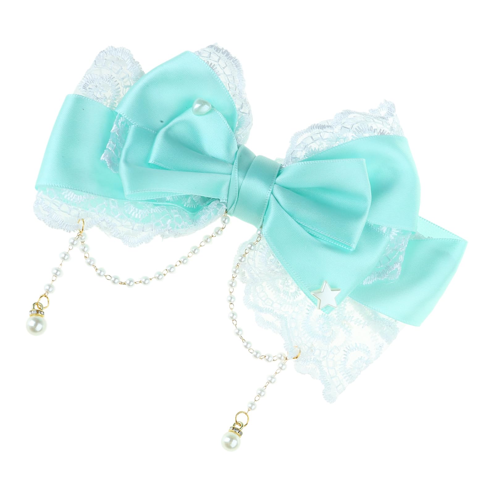 Maxtonser Elegant ' Tassels Hairpin with Sturdy Pearls and Bowknot Suitable for Birthdays and Celebration Stylish Outfits
