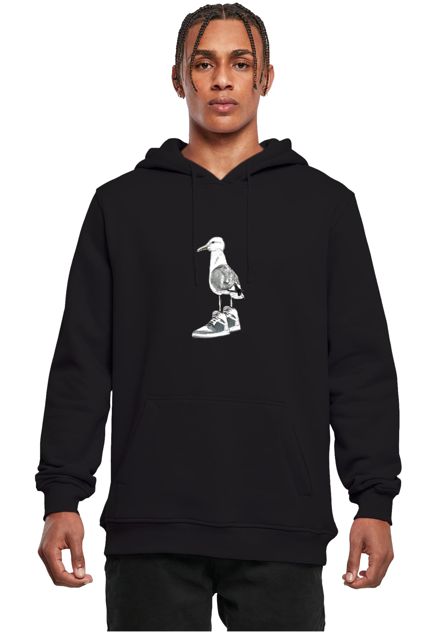 Mister Tee Herren Seagull Sneakers Hoody