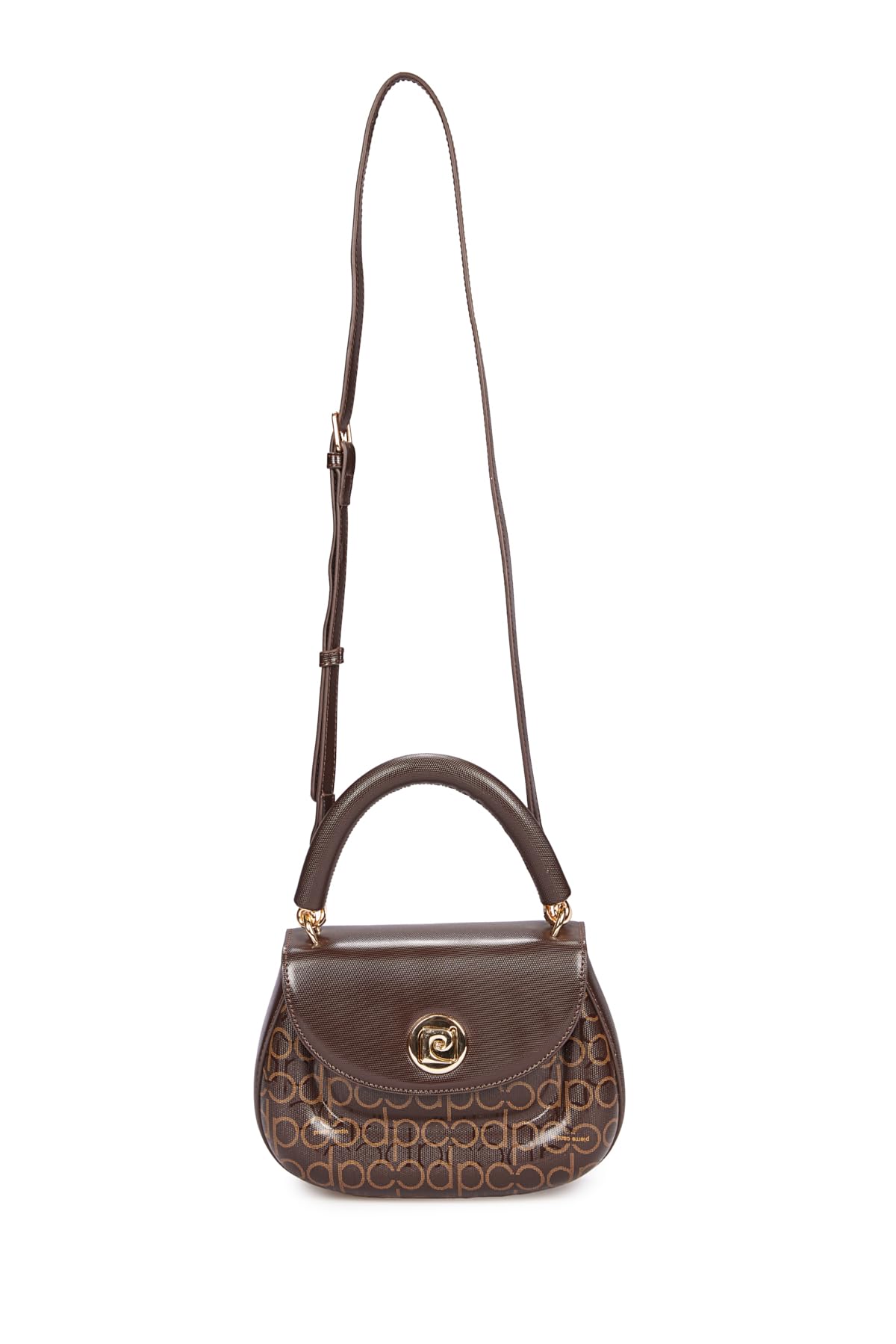 Suni Deri Polyester, KAHVERENGI, 21x14x8