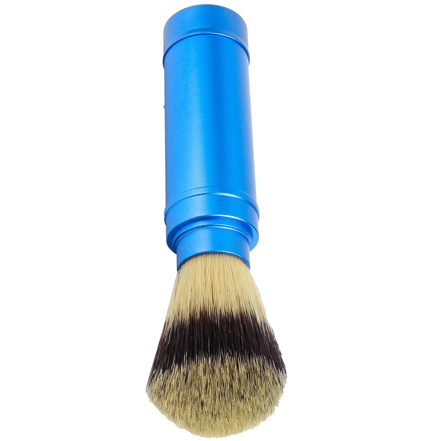 Dioche Shaving Brush Travel Mens Premium Portable Beard Brush – Compact Foaming Shaving for Travel – Ergonomic & Durable Grooming Tool – Perfect for Daily Use