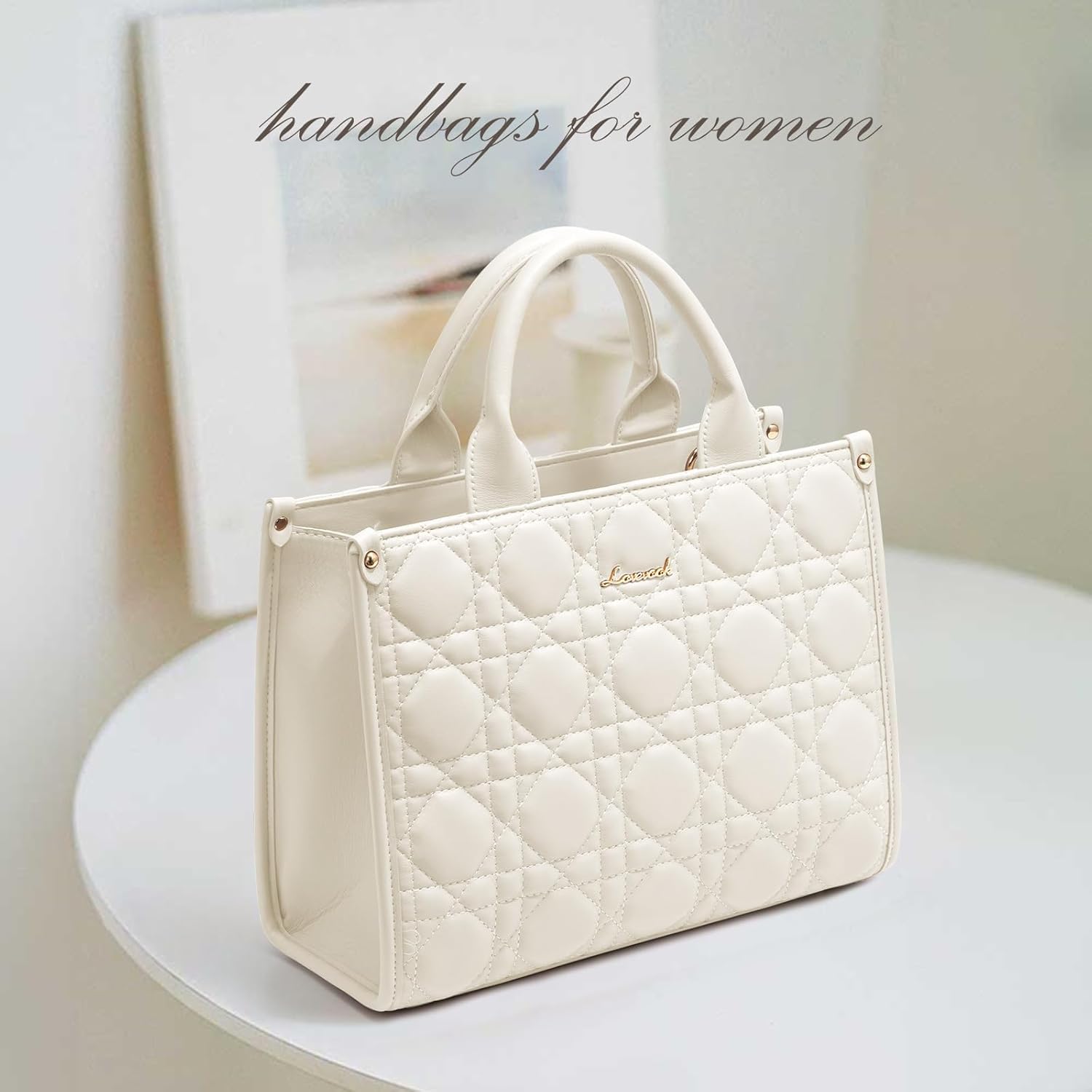 LOVEVOOK Purses and Handbags for Women, Handbags Shoulder Bags Black Purses and PU Leather Top Handles for Lady - Image 3