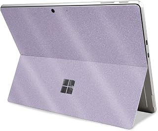 Glossy Glitter Tablet Skin Compatible with Microsoft Surface Pro 11 (2024-2025) - Solid Lavender - Premium 3M Vinyl Protective Wrap Decal Cover - Easy to Apply | Crafted in The USA by MightySkins