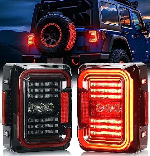 Best LED tail lights for Jeep Wrangler JK
