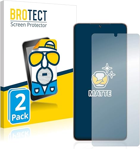 Miniatura 2 de BROTECT. 2 protectores de pantalla mate para Samsung Galaxy S21 Ultra 5G, mate, antirreflejos, antiarañazos