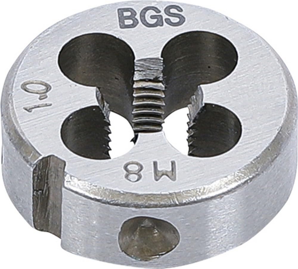 Bgs Silver 1900-M8x1.0-S | Threading Die | M8 X 1.0 X 25 Mm