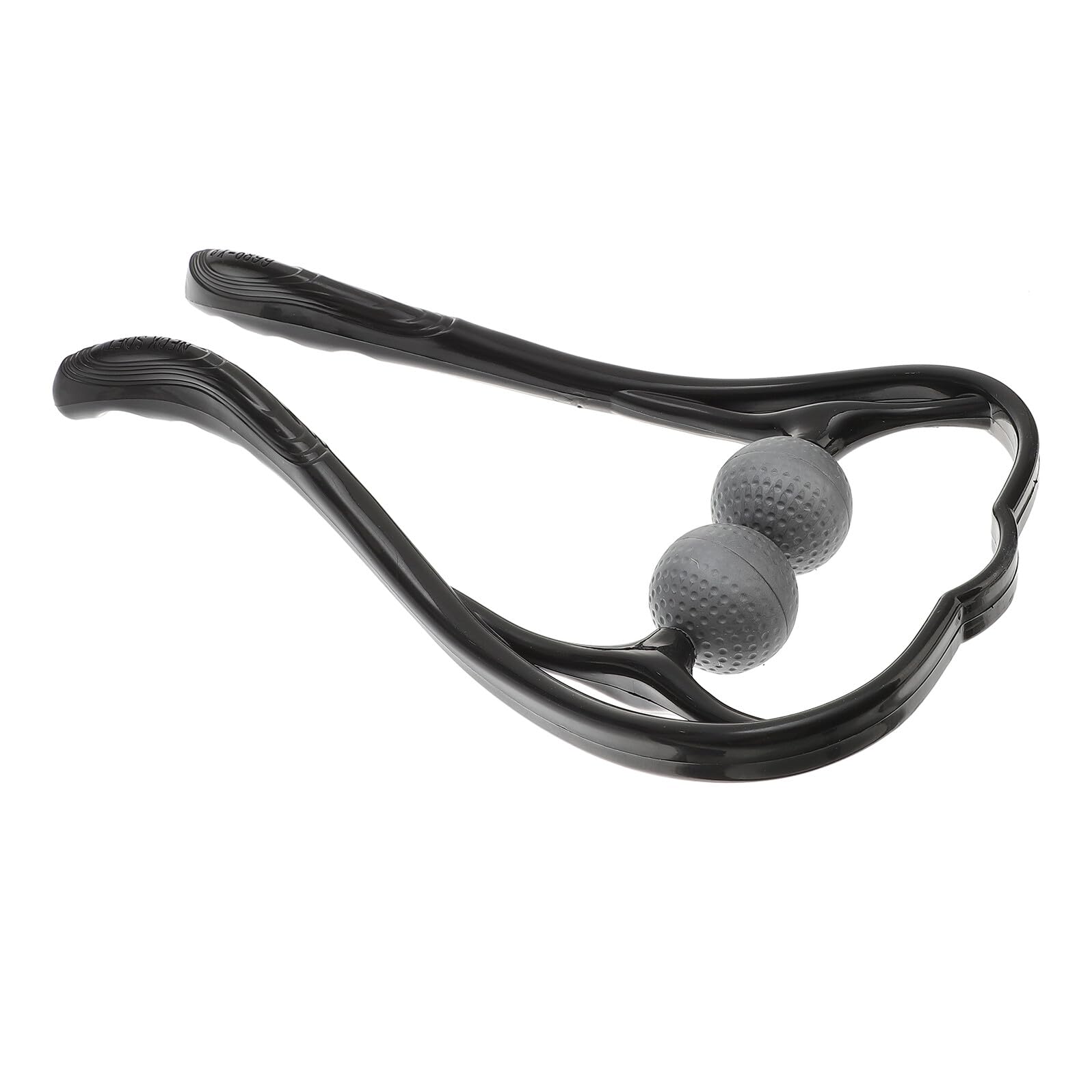 Masajeador Manual para Cuello y Espalda Ajuste de Fuerza, Ligero y Amigable Piel, Herramienta Portátil para Masaje Cervical Eficaz