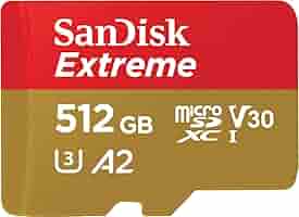Amazon | サンディスク microSD 512GB UHS-I U3 V30 書込最大