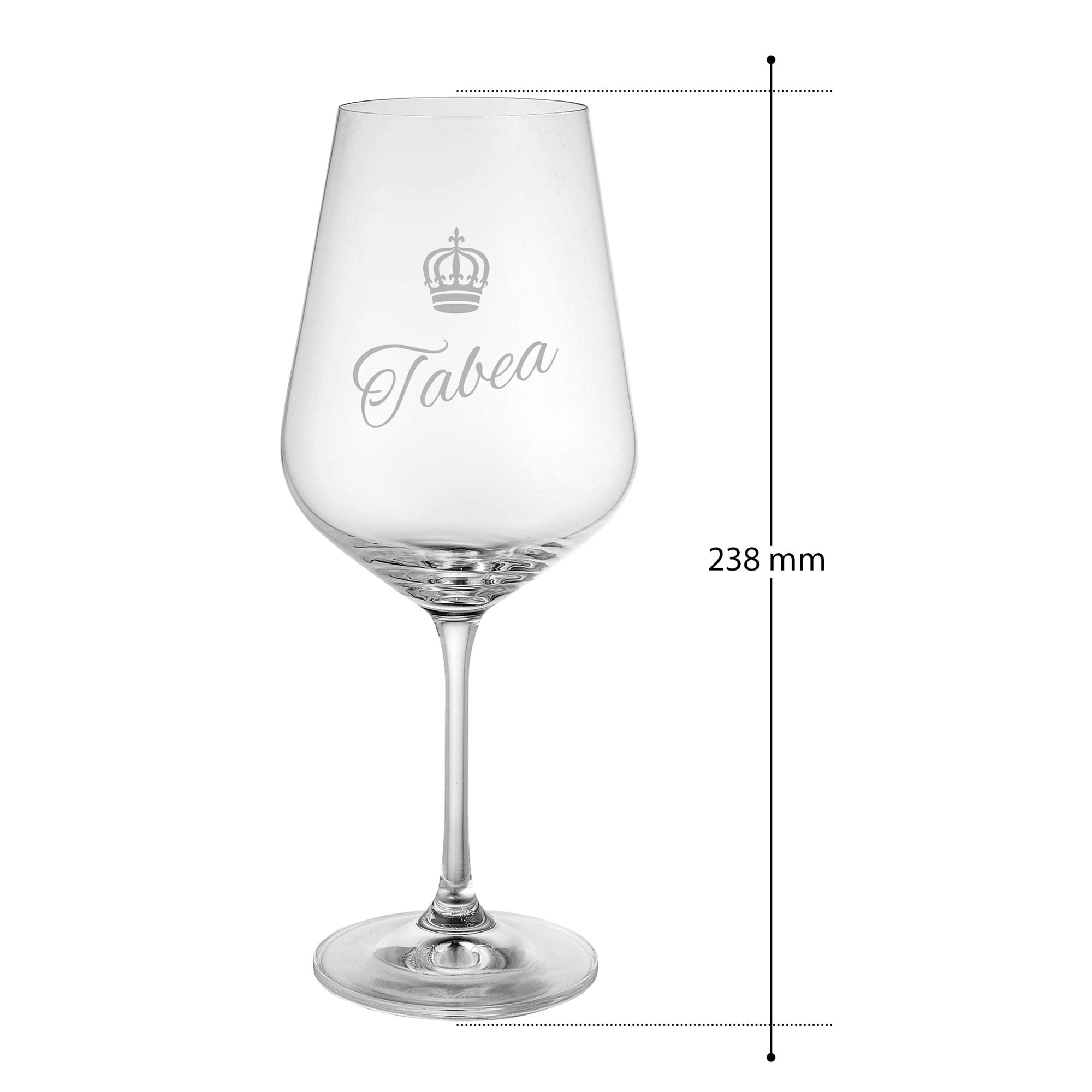 AMAVEL Juego de 5 copas de vino con grabado personalizado, regalo para amigos y amantes del vino, 500 ml
