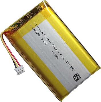 XINLANTECH 4000mAh PS5 Controller Battery Replacement for Sony Playstation 5 Dual Sense Controller CFI-ZCT1W Gamepad PS5 Battery_1Pack