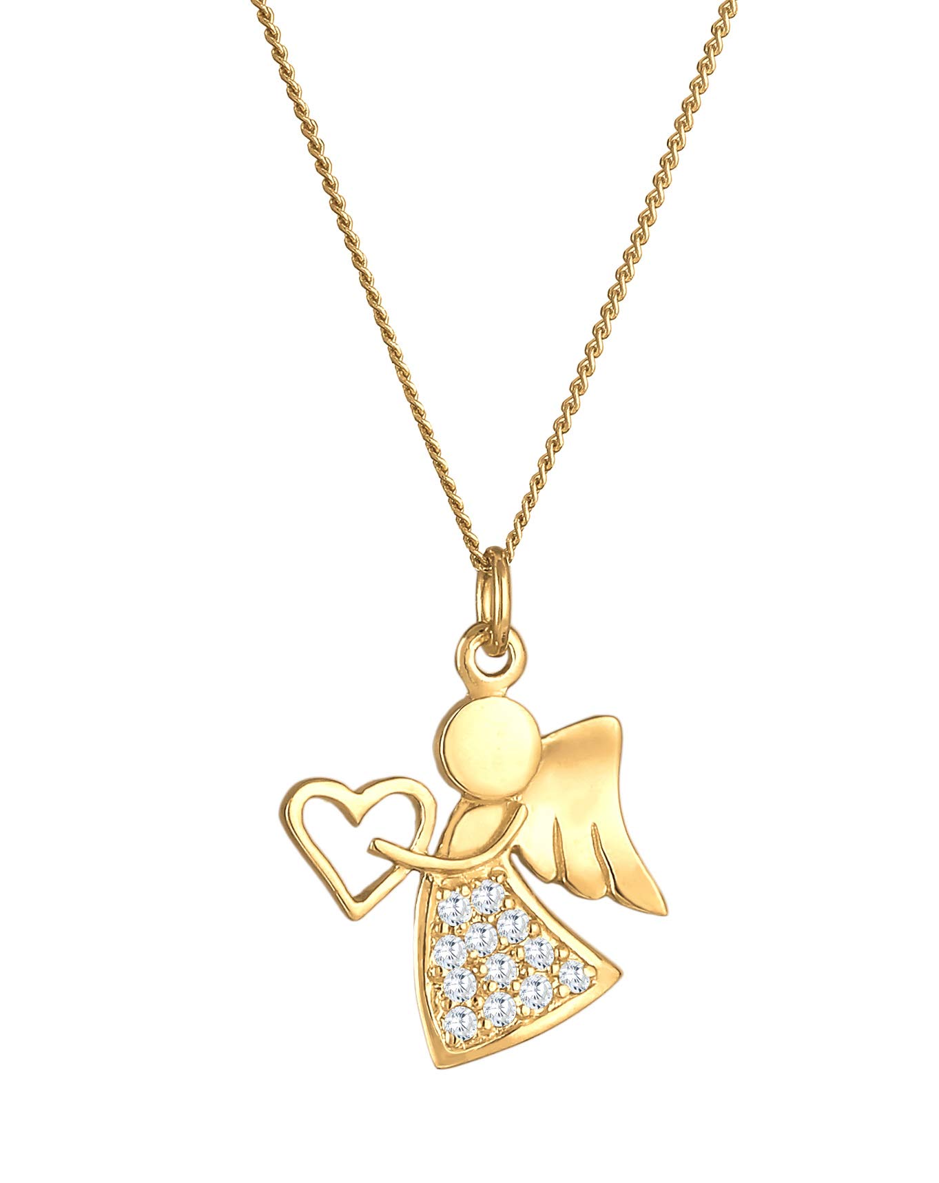 Nenalina Collana da donna in argento Sterling 925 con ciondolo a forma di ancora a tema marittimo, 45 cm, Argento sterling