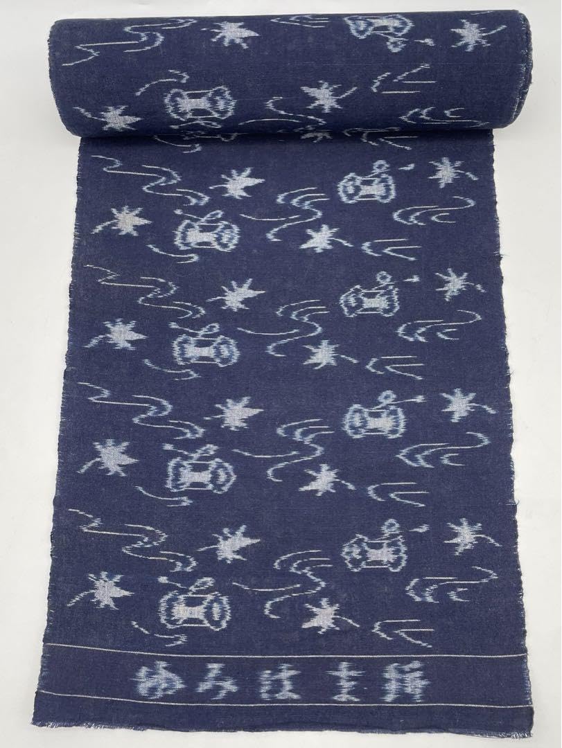 Amazon.co.jp: ゆみはま絣 弓浜絣 絵絣 反物 山陰絣 着物 管理.和  