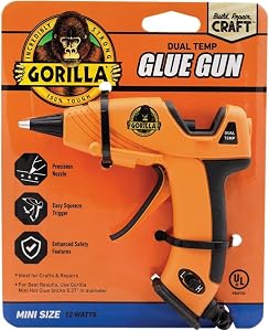Gorilla 20 watts Dual Temperature Mini Glue Gun