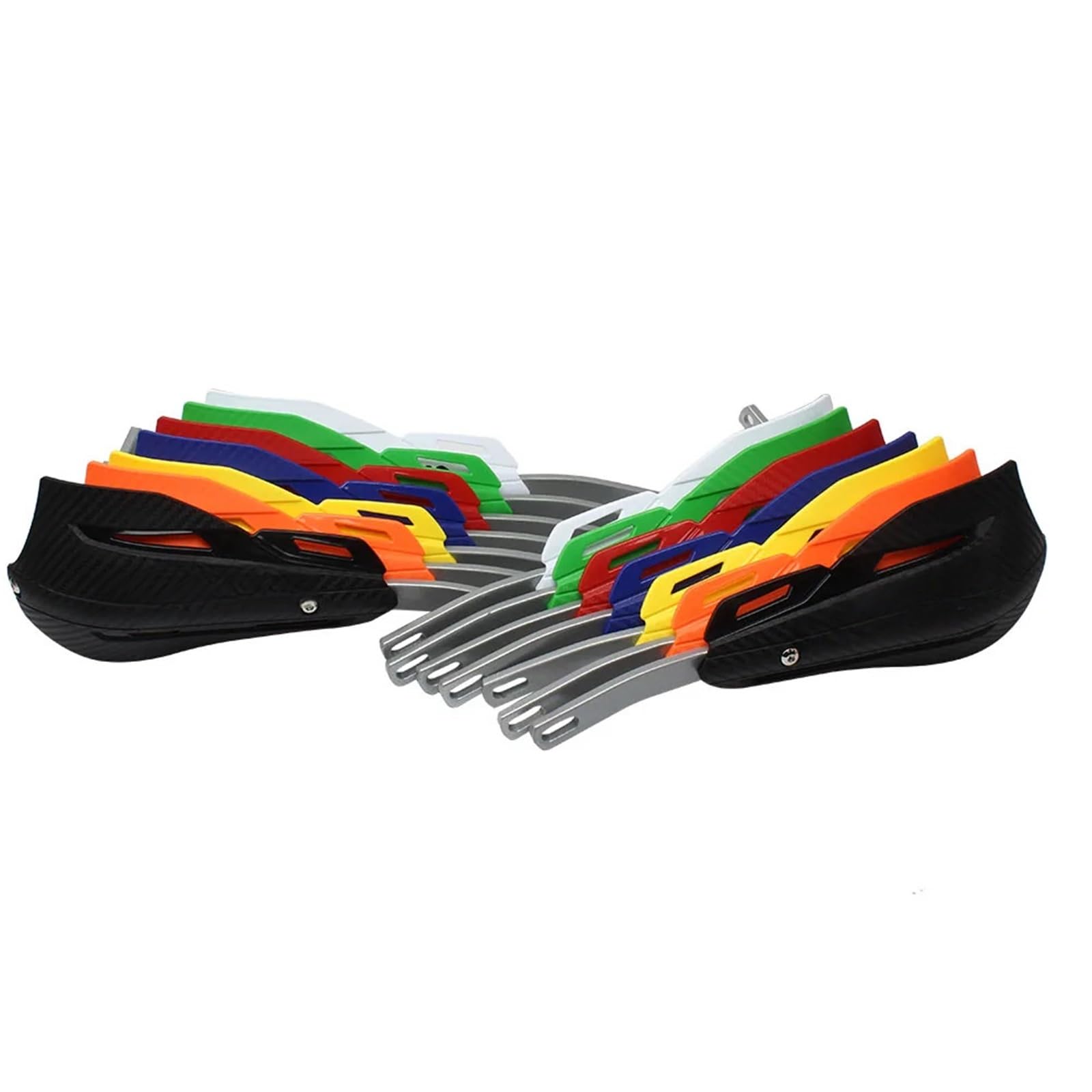Części kierownicze motocykli Osłona uchwytu motocy Ochraniacze dłoni motocykla 22mm 28mm osłony osłony uchwyt zestawy montażowe jelca pasują do wszystkich rowerów Dirt Enduro