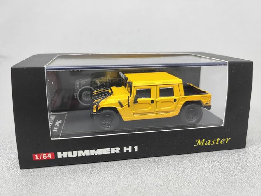Amazon | Master 1/64 ハマー Hummer H1 YE | ミニカー・ダイ