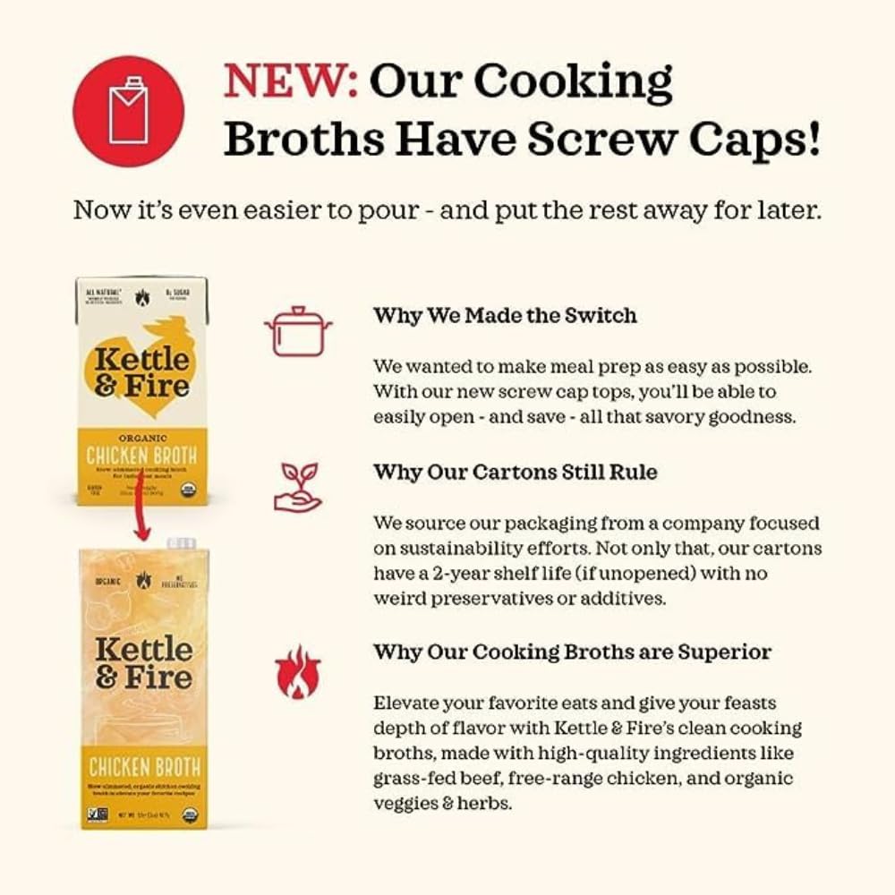 Kettle And Fire Broth Beef Cookng Ls 32 OZ