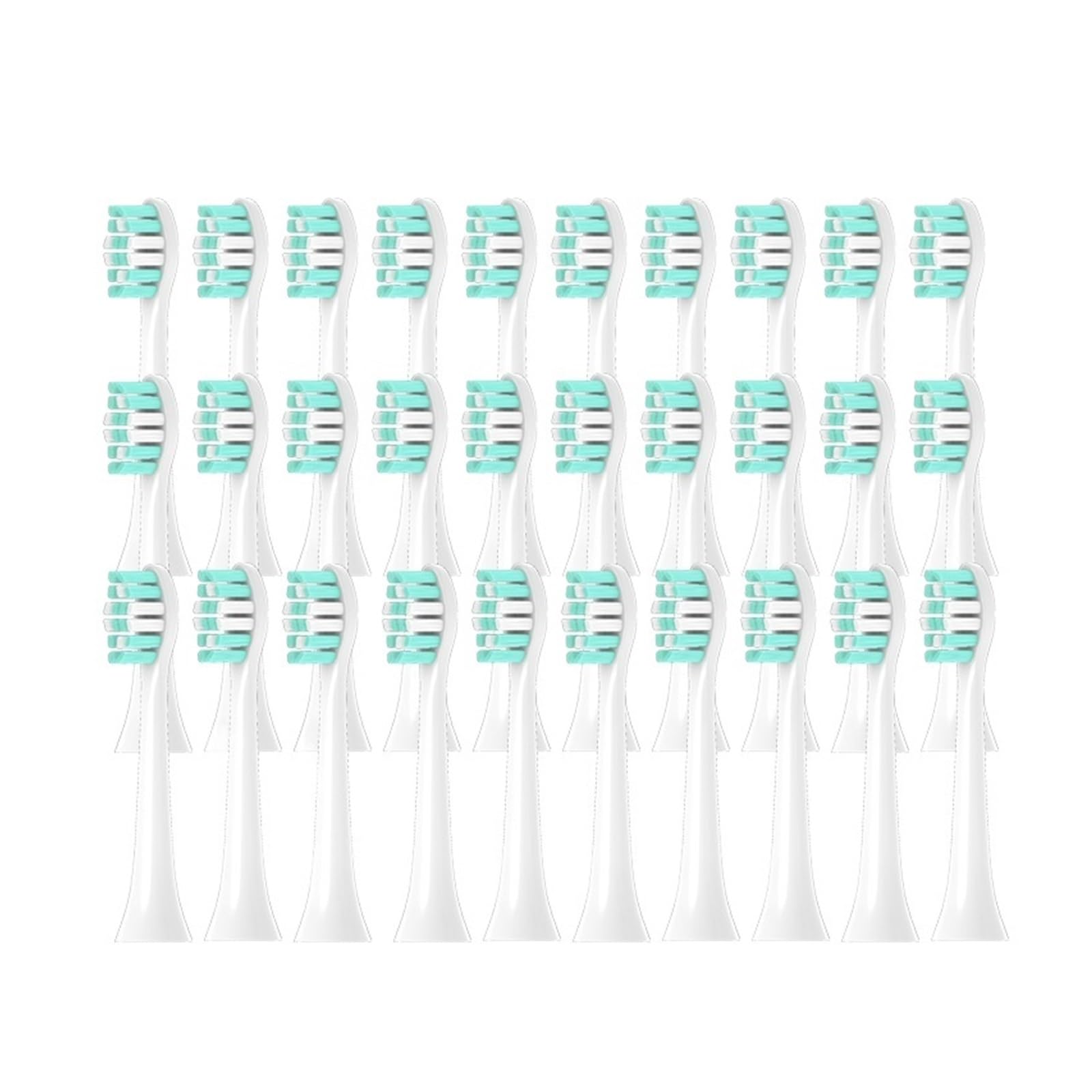 Compatible Con Philips, Cabezales De Cepillo De Dientes De Repuesto HX6732, Cabezal Eléctrico Sónico, Cabezales De Cepillo(PHILIPS-30pcs)