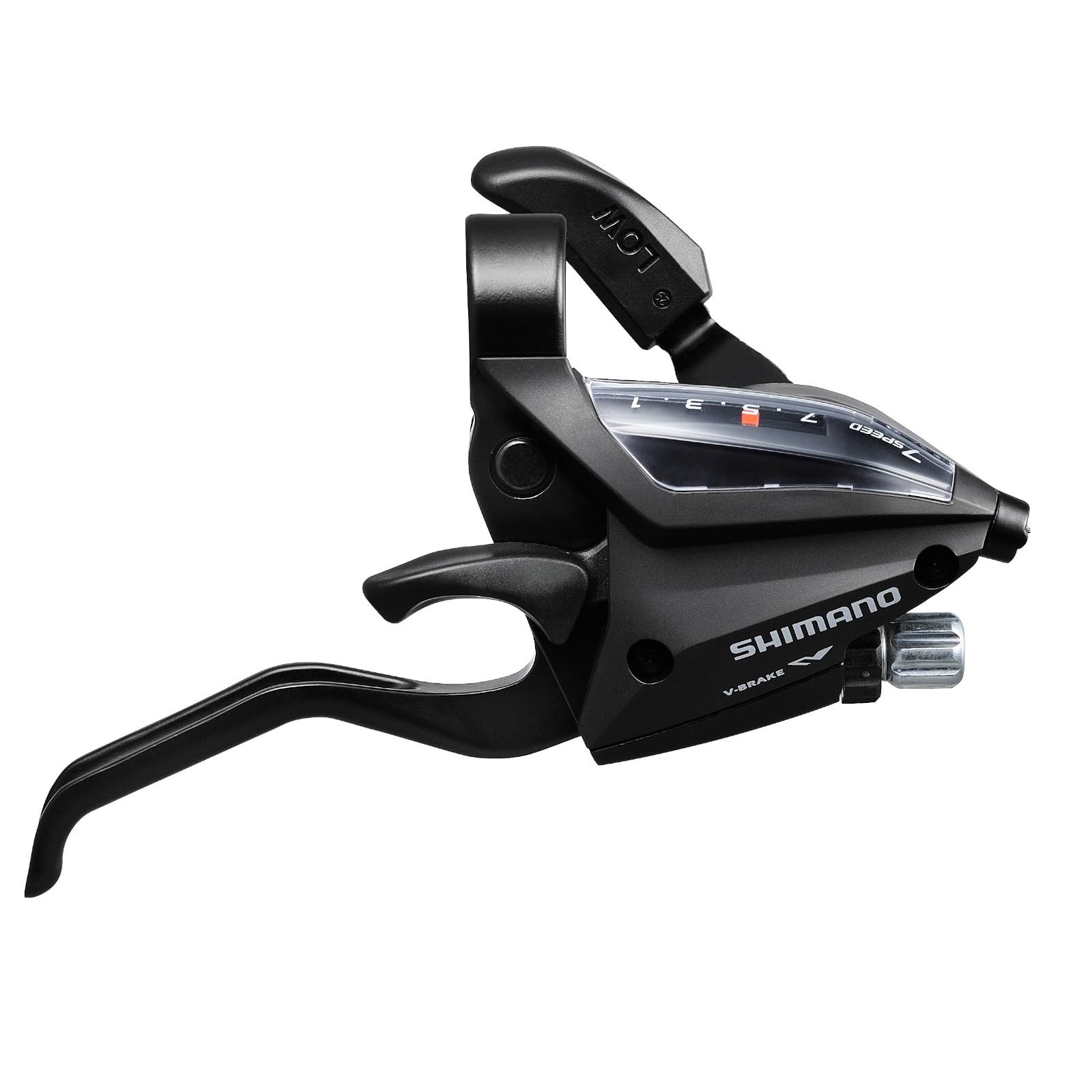 Shimano Altus ST-EF500 EZ Fire Plus STI Set, 2-Finger-Hebel, 2 x 7-Fach, schwarz