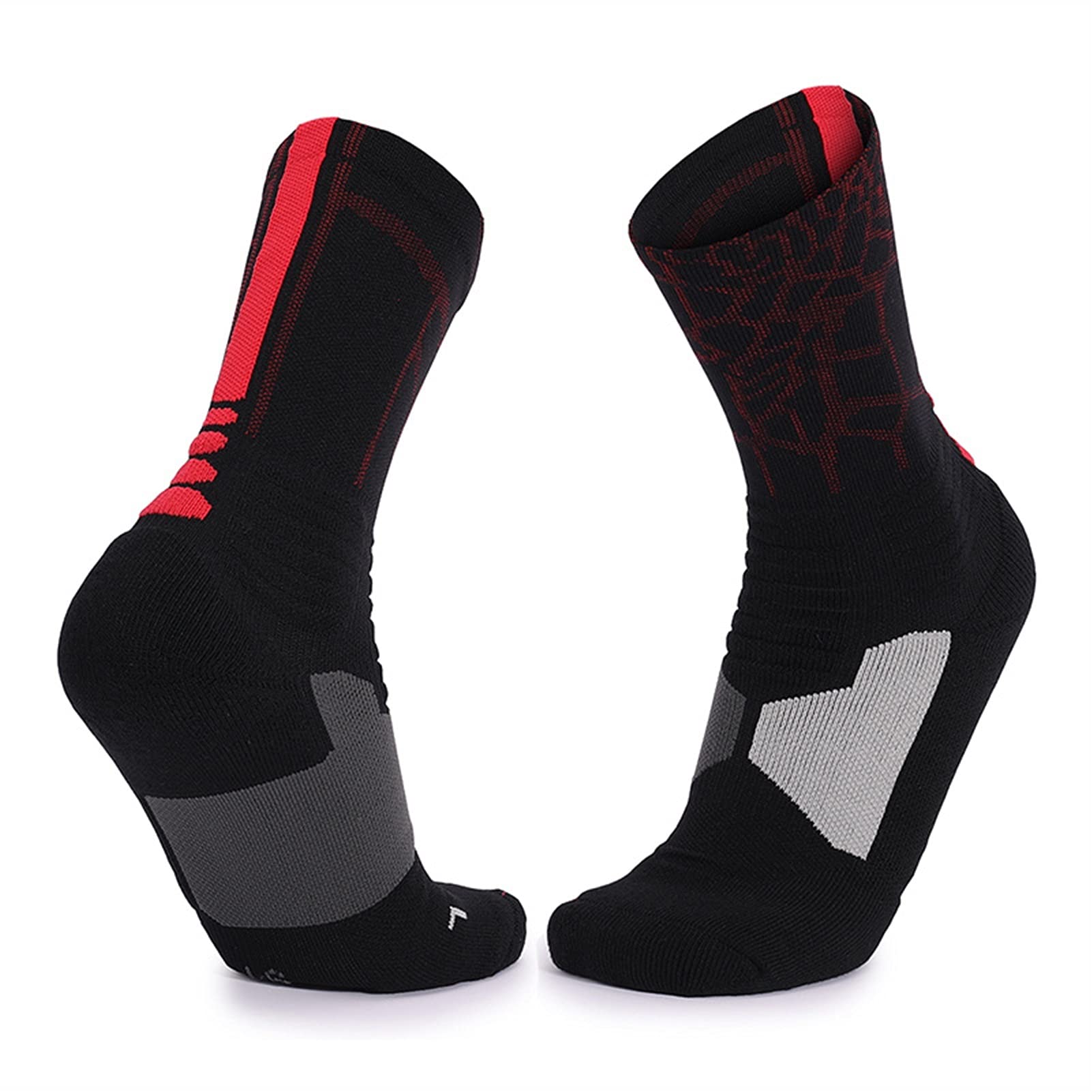 Erwachsene Sport Basketball Fitness Trainings Socken Fußball Radfahren Klettern Skateboard Verdicken Atmungsaktiv Komfort Kompressionssocke Radfahren Socken