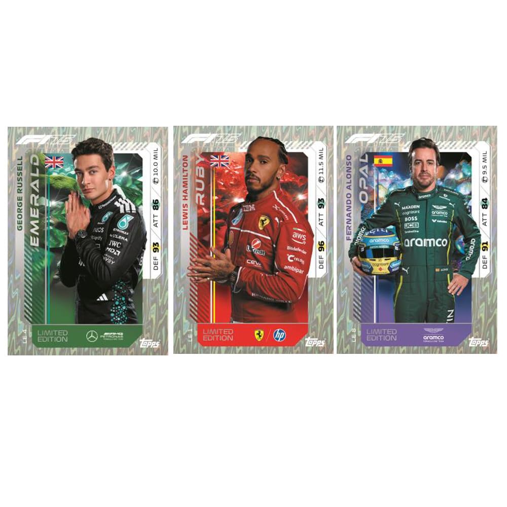 Confezione Topps - Turbo Attax Formula 1 2025 - Carte commerciali - 1 Starter + Custodie esclusive Collect-it