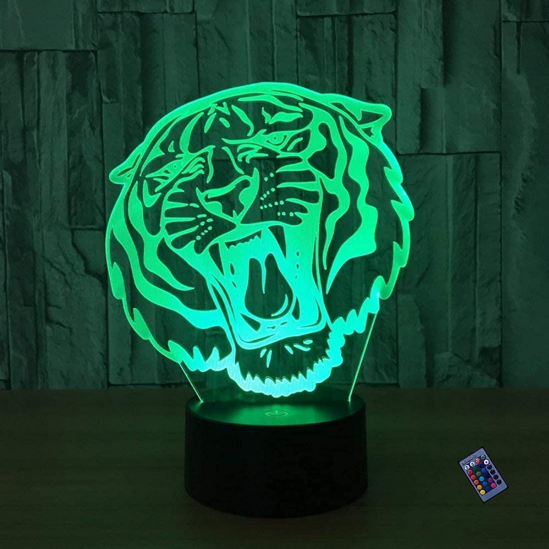 Créatif 3D Voiture De Sport Lampe 16 Couleurs Changeantes