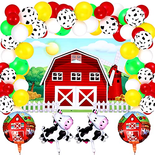 image for Sumind Farm Animals Party Decorations La Granja De Zenon Party Supplie