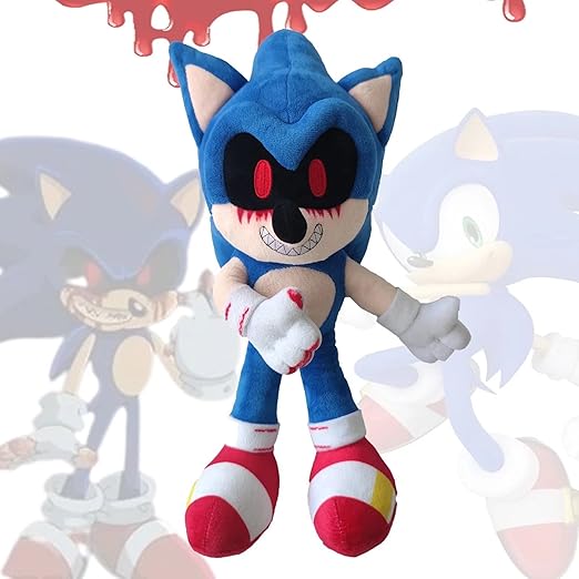 Sonic Exe Plush Toy - 37cm/14.6in Classic Sonic Plushies Cute ...