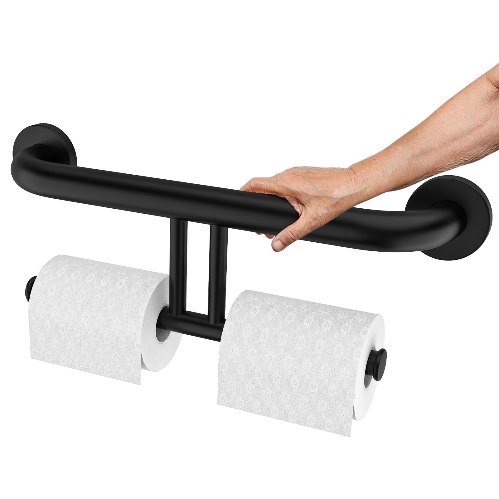 Zepolu 2-in-1 Grab Bar