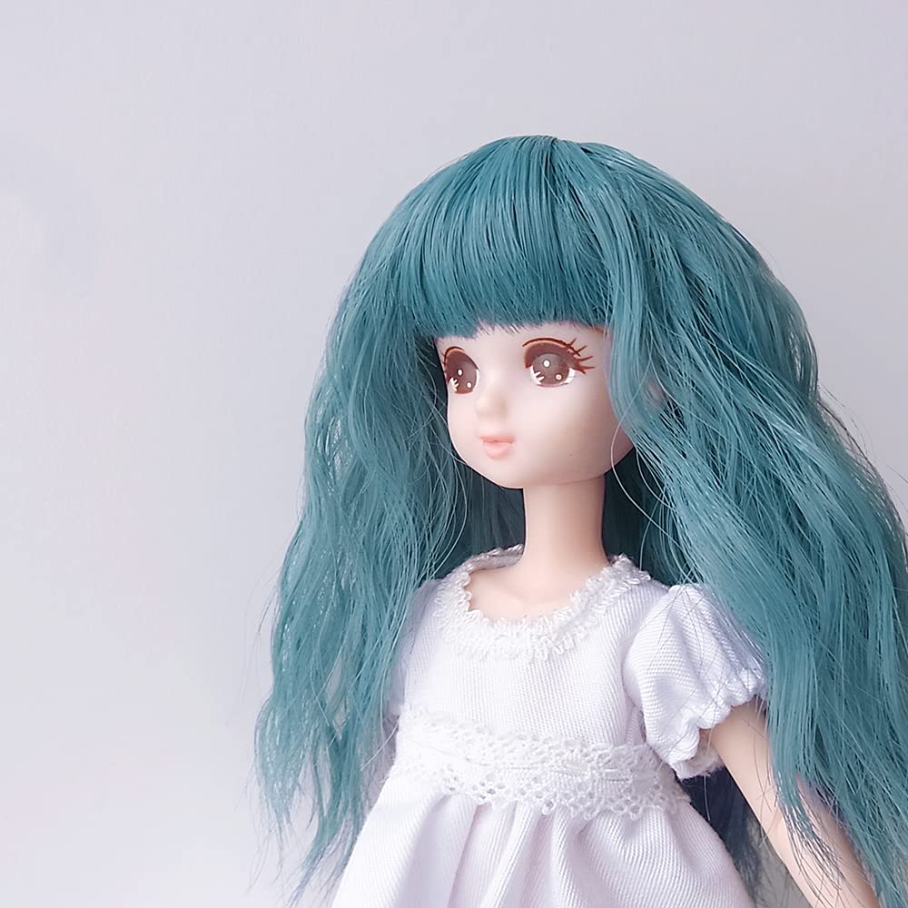 Amazon.co.jp: 小さなドール用ウィッグ 1/6ドール 耐熱ウィッグ