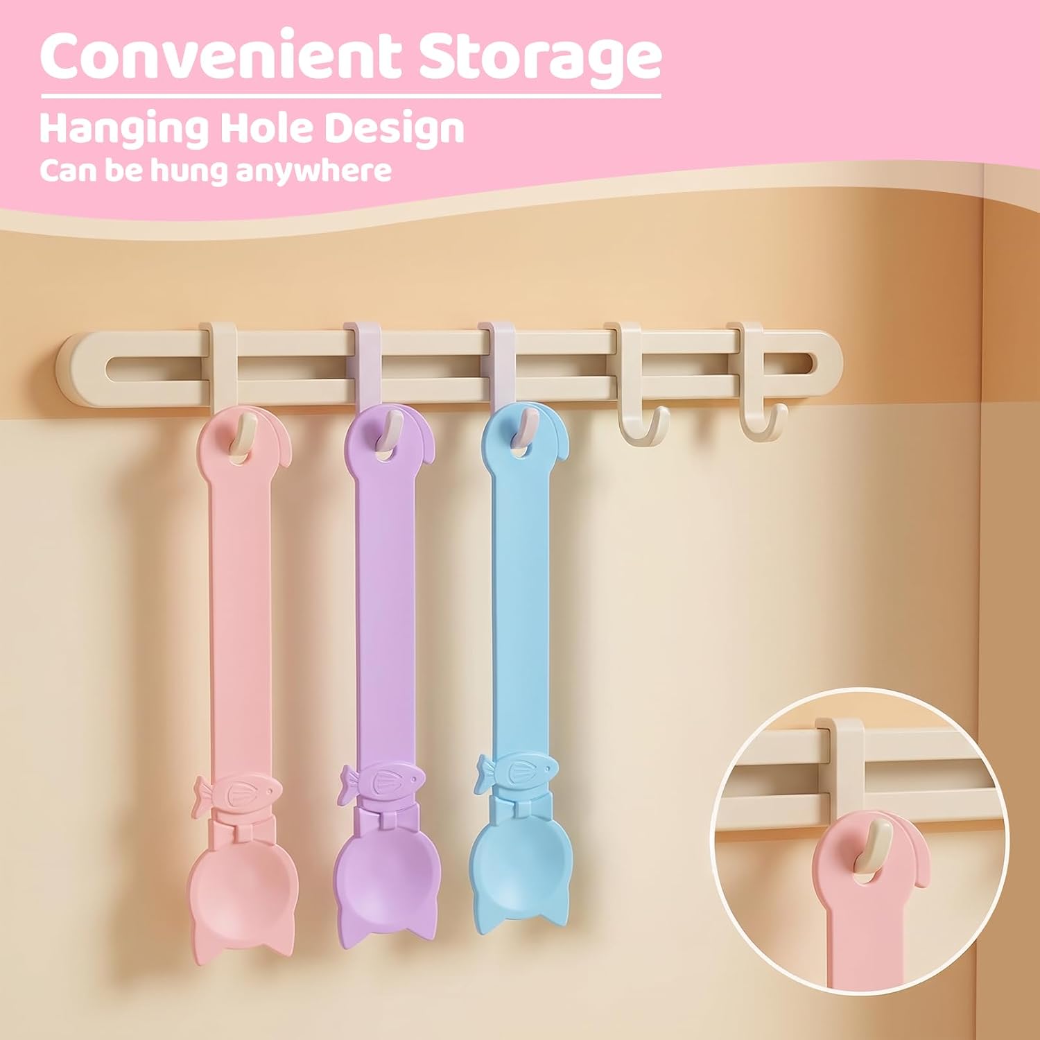 3 PCS Cute Churu Spoon Cat Treat Spoon Temptations Lickable Spoons