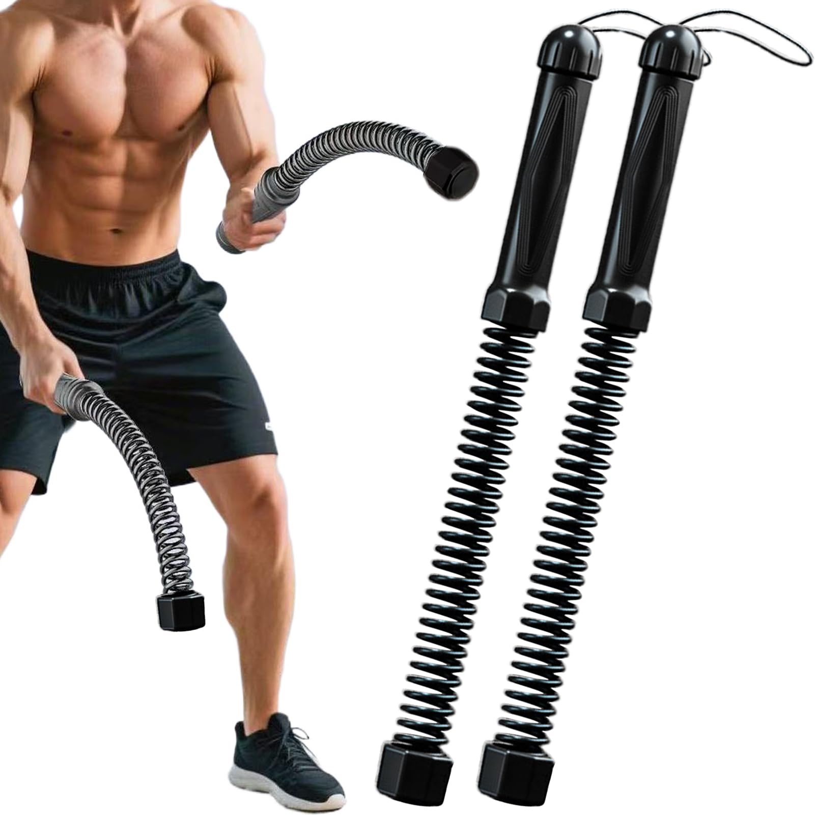 Cuerda de entrenamiento sin cables para entrenar en espacios pequenos sin romper nada