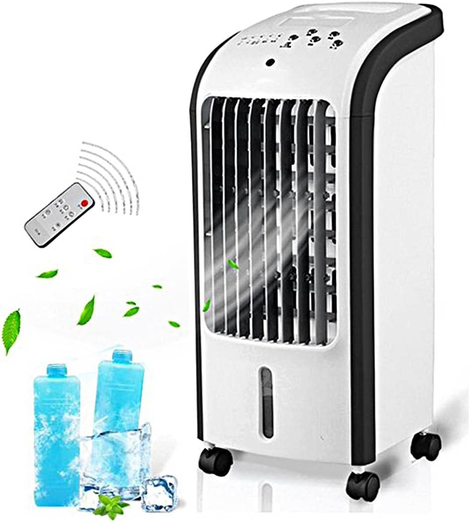 3-IN-1 Evaporative Air Cooler Fan with Remote Control Black White