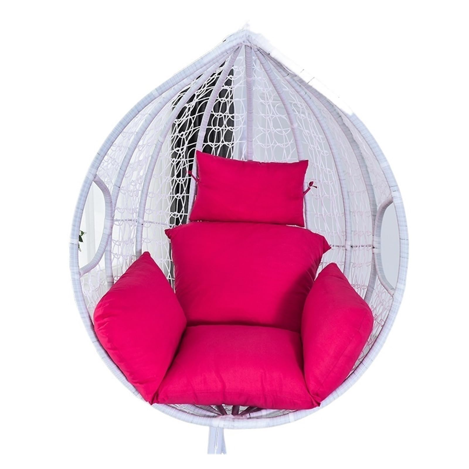 MFWHEFJ Egg Chair Cushion Hanging Basket Chair Cushion Swing Seat Removable