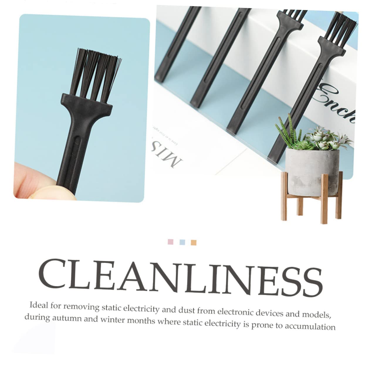 30pcs Mini Cleaning Brush for Shaver, Hair Clipper Dust Removal