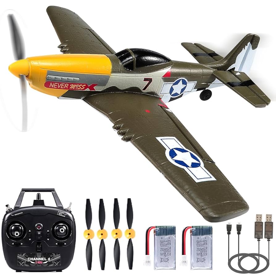 Amazon.com: RC Plane for Adults and Kids, 4 Channel Remote