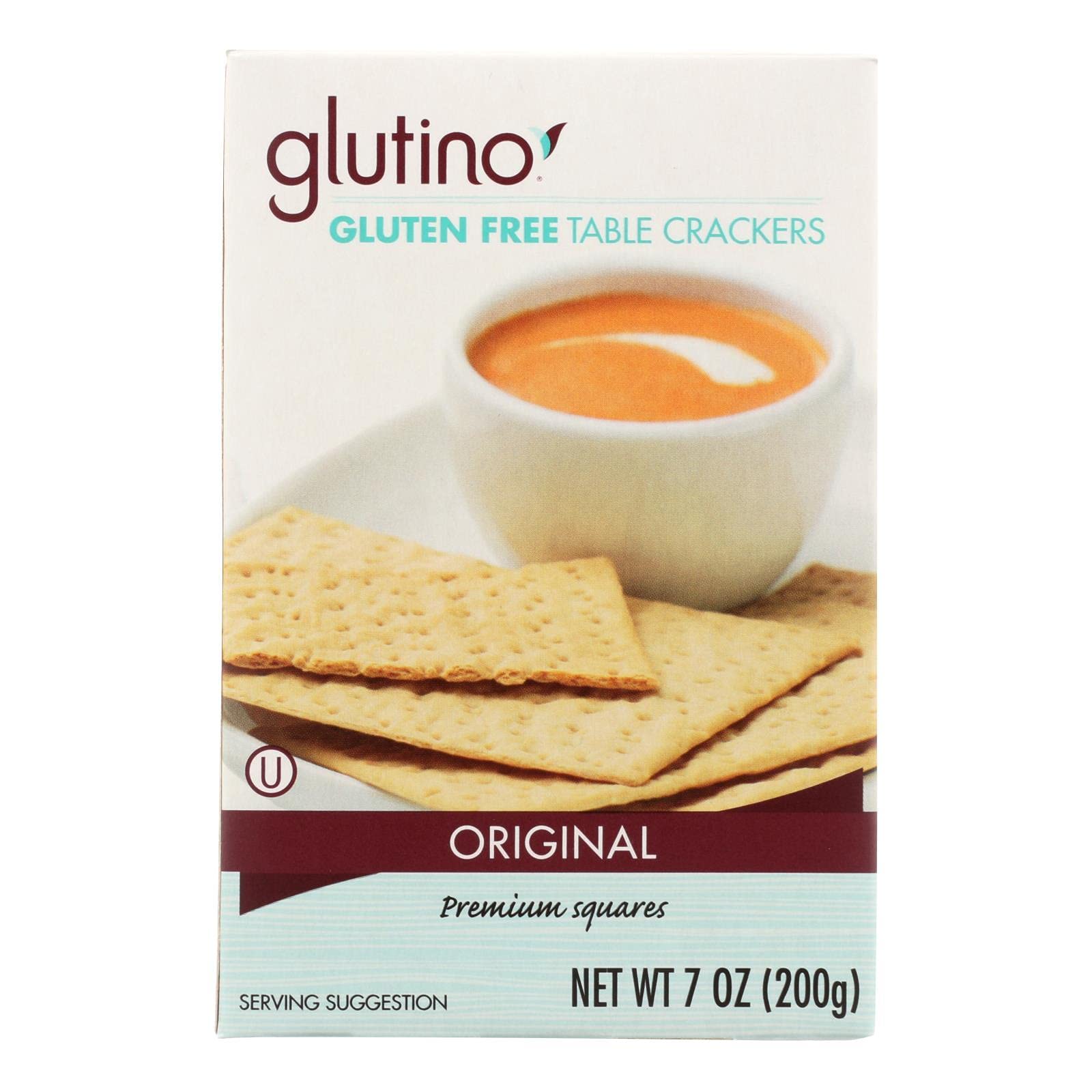 GLUTINO, CRACKERS,TABLE 7 OZ