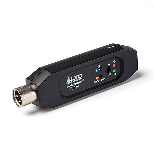ALTO Bluetooth Total 2 XLR Equipado Receptor Bluetooth Recargable Total para Mesas de Mezcla y Sistemas PA Activos