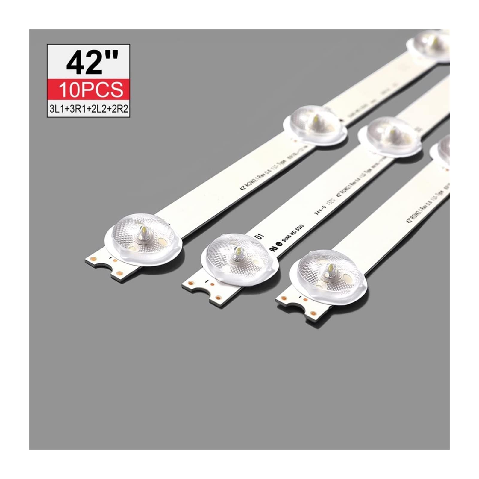 LED-Hintergrundbeleuchtungsstreifen Passend For LIG 42 Zoll ROW2.1 TV 42LN5400 42LN542V 42LN575S 42LA615 6916L-1412A 6916L-1413A 6916L-1414A 6916L-1415A LED-Hintergrundbeleuchtungsstreifen