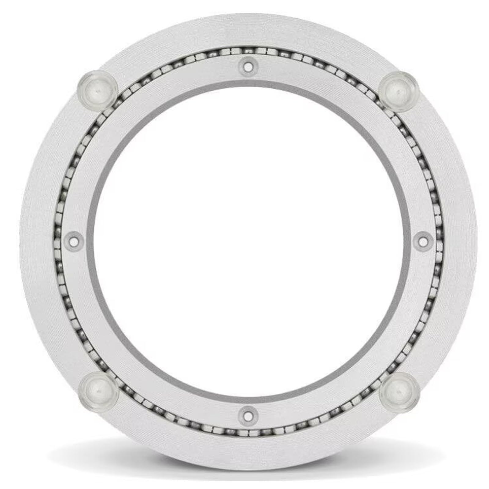 Rodamientos De Plataforma Giratoria,Pista Giratoria,Lazy Susan Giratoria | Placa Giratoria,Plato Giratorio,Metal De Aluminio,Para Hardware De Rodamiento De Plato Giratorio(450mm(18 inches))