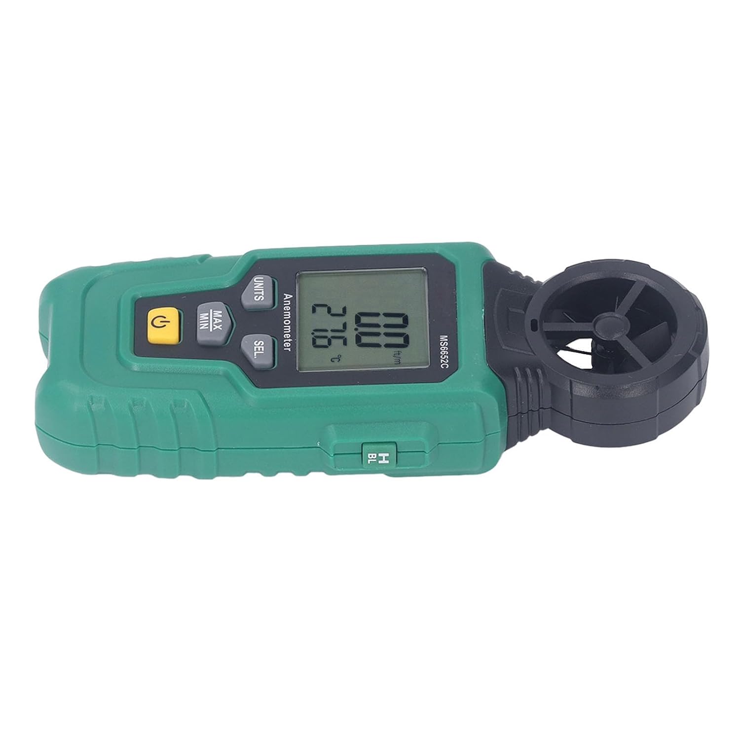 Digital Wind Speed Meter, Multifunctional Handheld Wind Speed Meter High Accuracy Anemometer for HVAC CFM Calculations Duct, Tig Welding Equipment