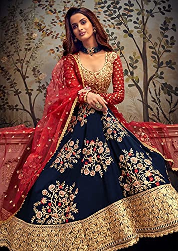 Prija Collection Ready to Wear Indian Pakistani Bollywood Wedding/Party Wear Designer Abaya Style Anarkali Suit for Womens2