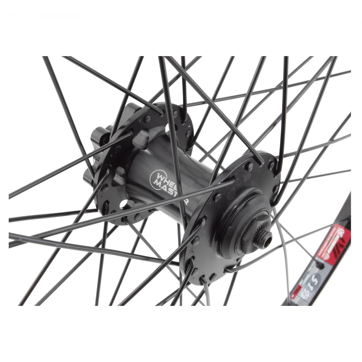 Wheel Front 700 x 35 Black/Silver WEI-519 36H