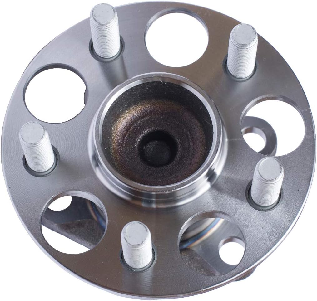 Rear Wheel Hub and Bearing Assembly Compatible with 2010 11 12 13 14 2015 Toyota Prius 2012-2015 Prius Plug-in AUQDD 512505 x2 (Pair) [5 Lug W/ABS]