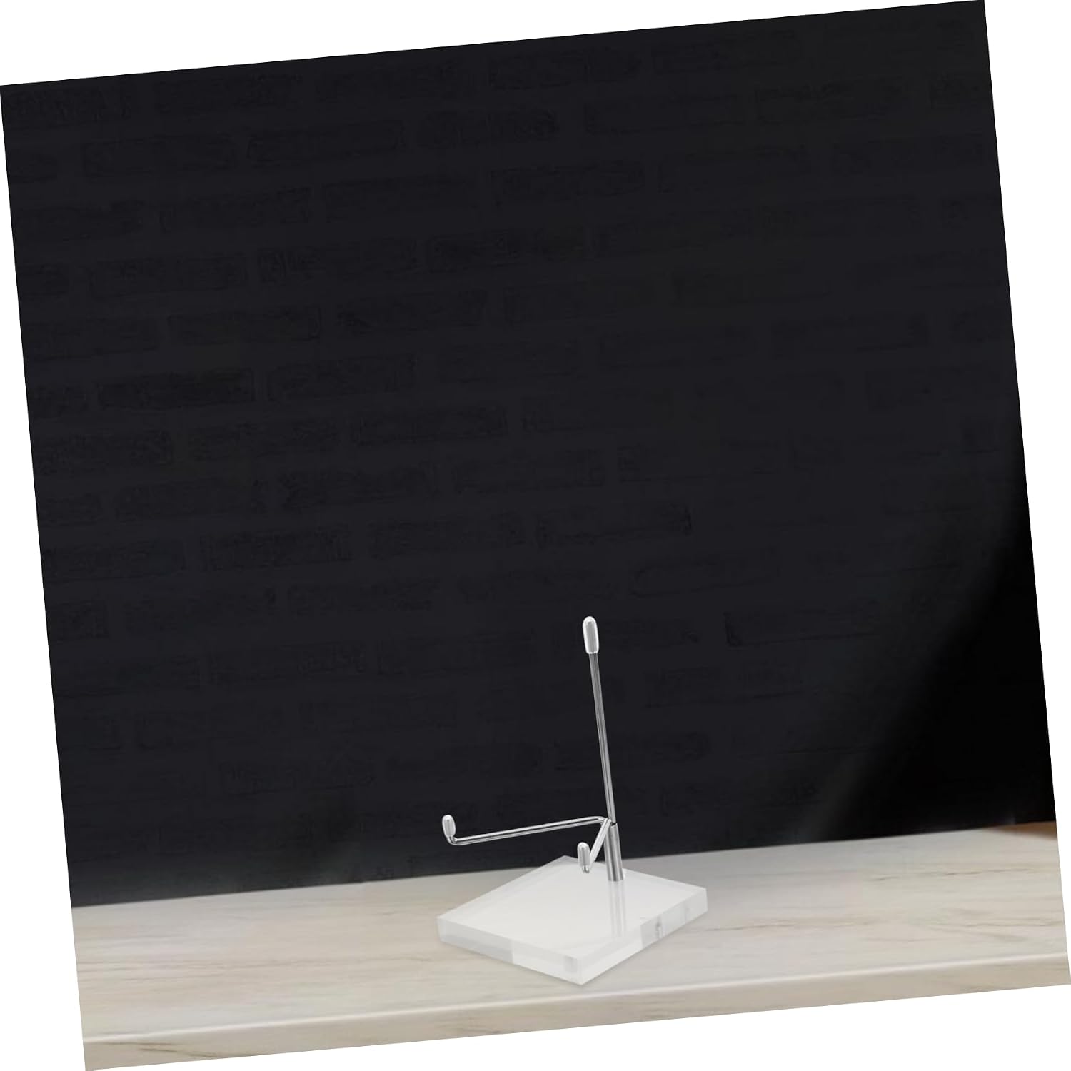Metal Rock Display Stand for Crystals, Lightweight Portable Pedestal